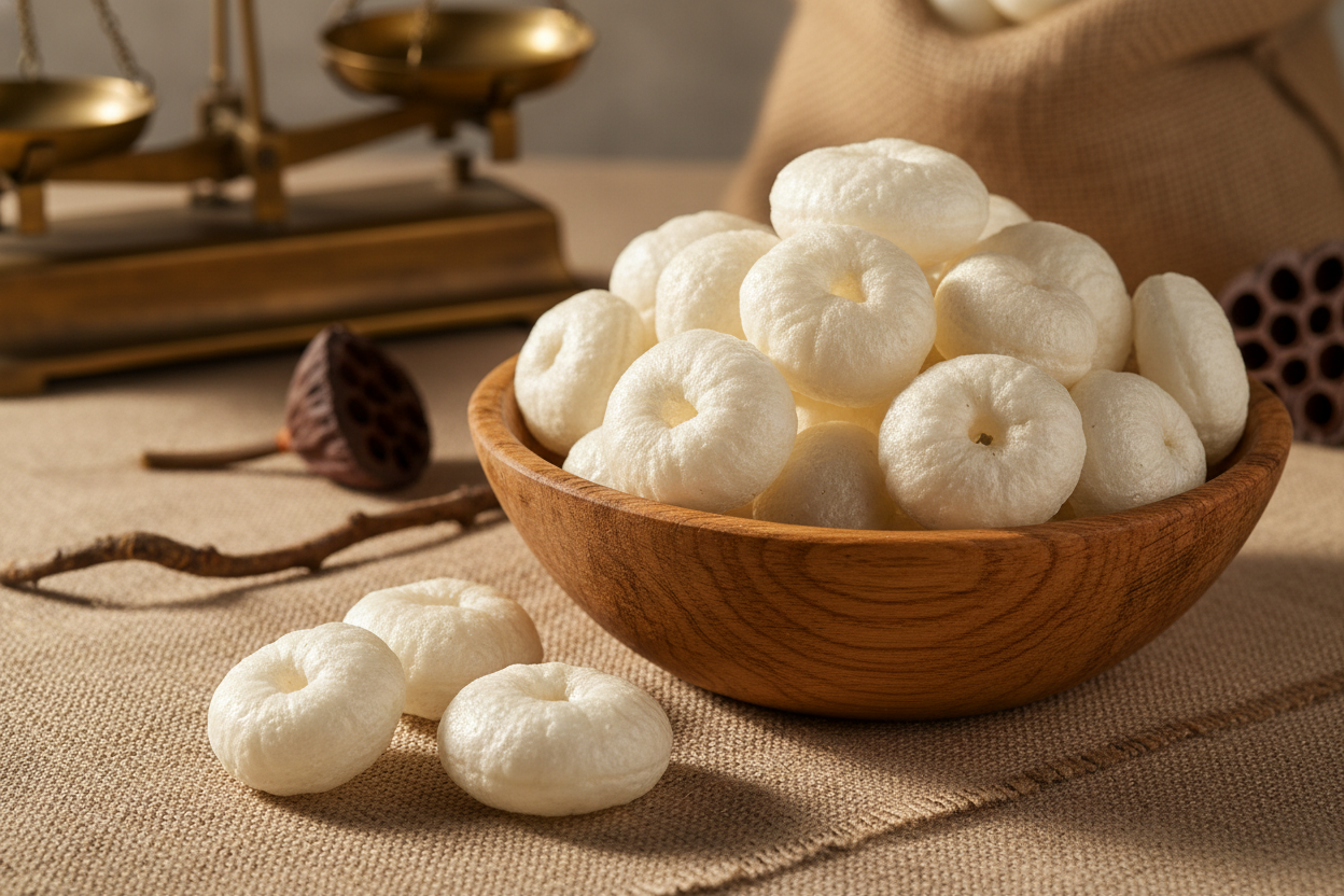 We use only handpicked, large-size makhana for best taste.